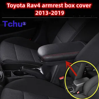 Для Toyota RAV4 модификация крышки коробки подлокотника 2013-2019 для увеличения и удлинения центральной коробки подлокотника